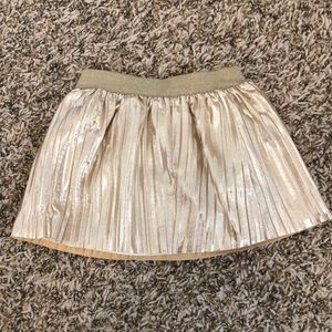 Gold foil skirt